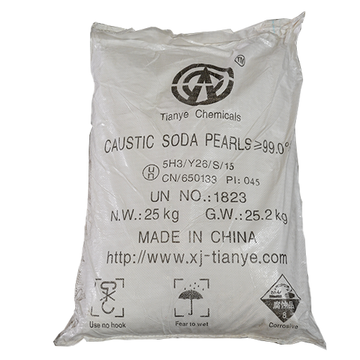Soda caustica perla china